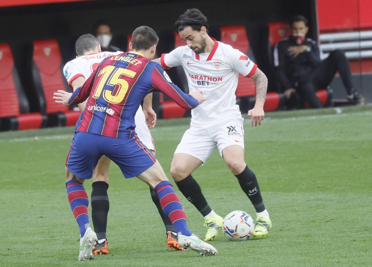 Las mejores imágenes del partido entre el Sevilla F.C. y el Barcelona