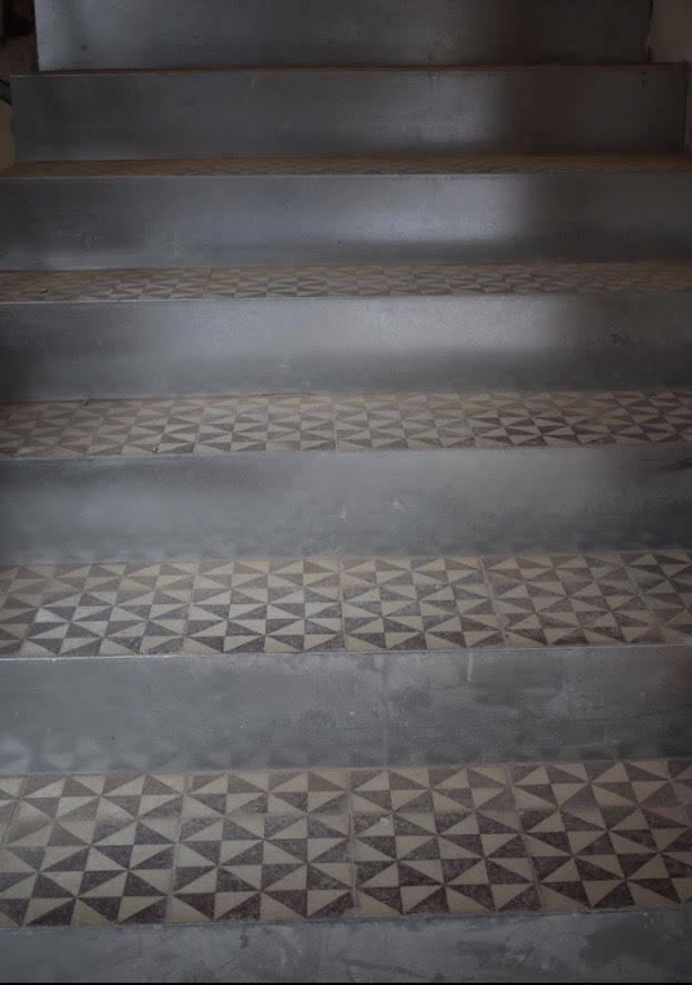 Las escaleras, al detalle. 