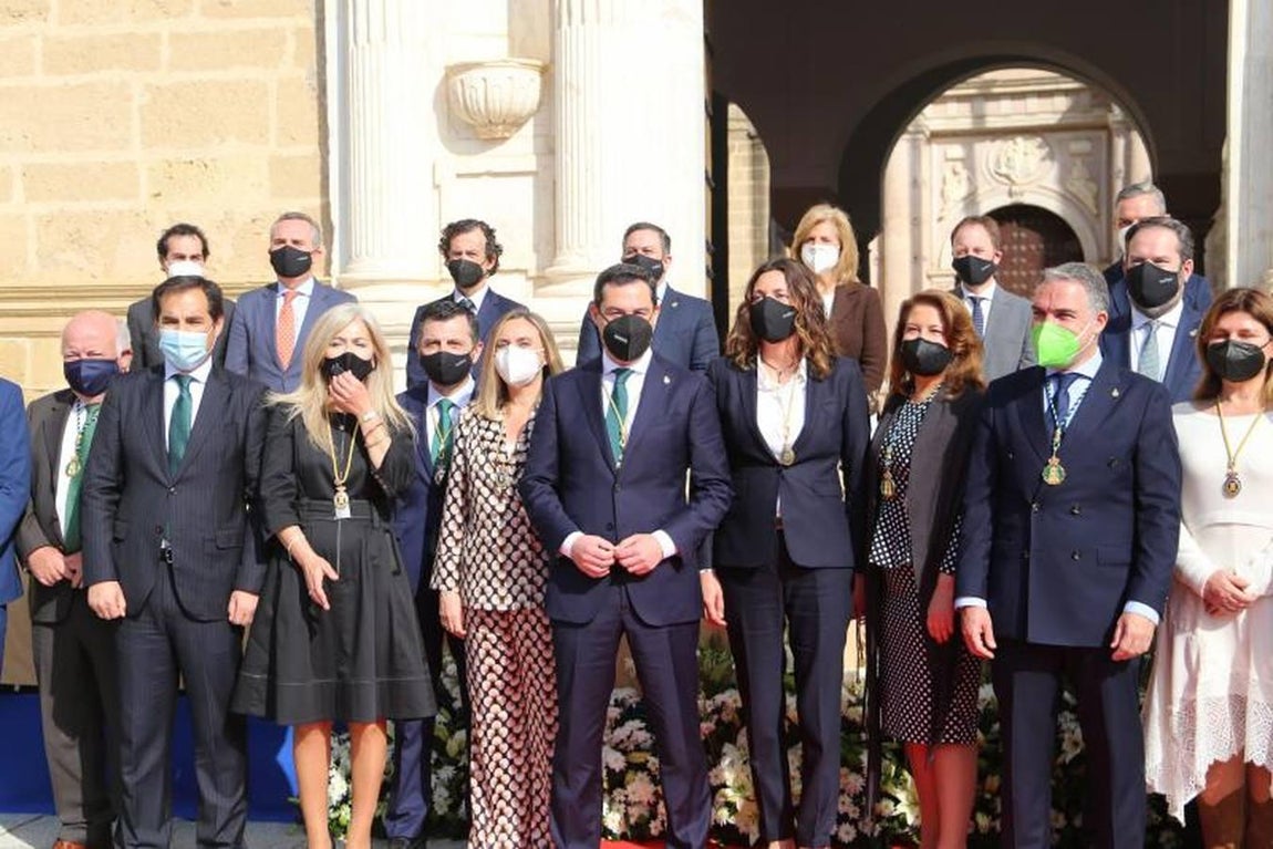 El acto institucional de celebración del 28-F en el Parlamento de Andalucía, en imágenes