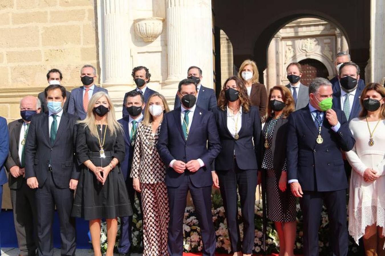 El acto institucional de celebración del 28-F en el Parlamento de Andalucía, en imágenes