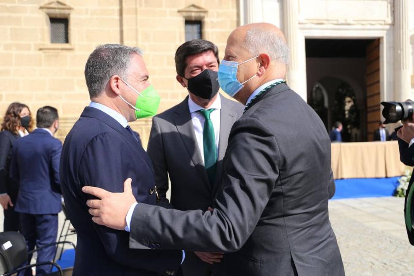 El acto institucional de celebración del 28-F en el Parlamento de Andalucía, en imágenes