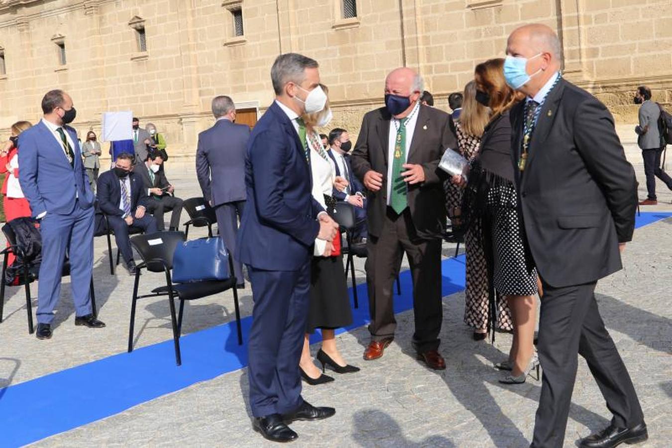 El acto institucional de celebración del 28-F en el Parlamento de Andalucía, en imágenes