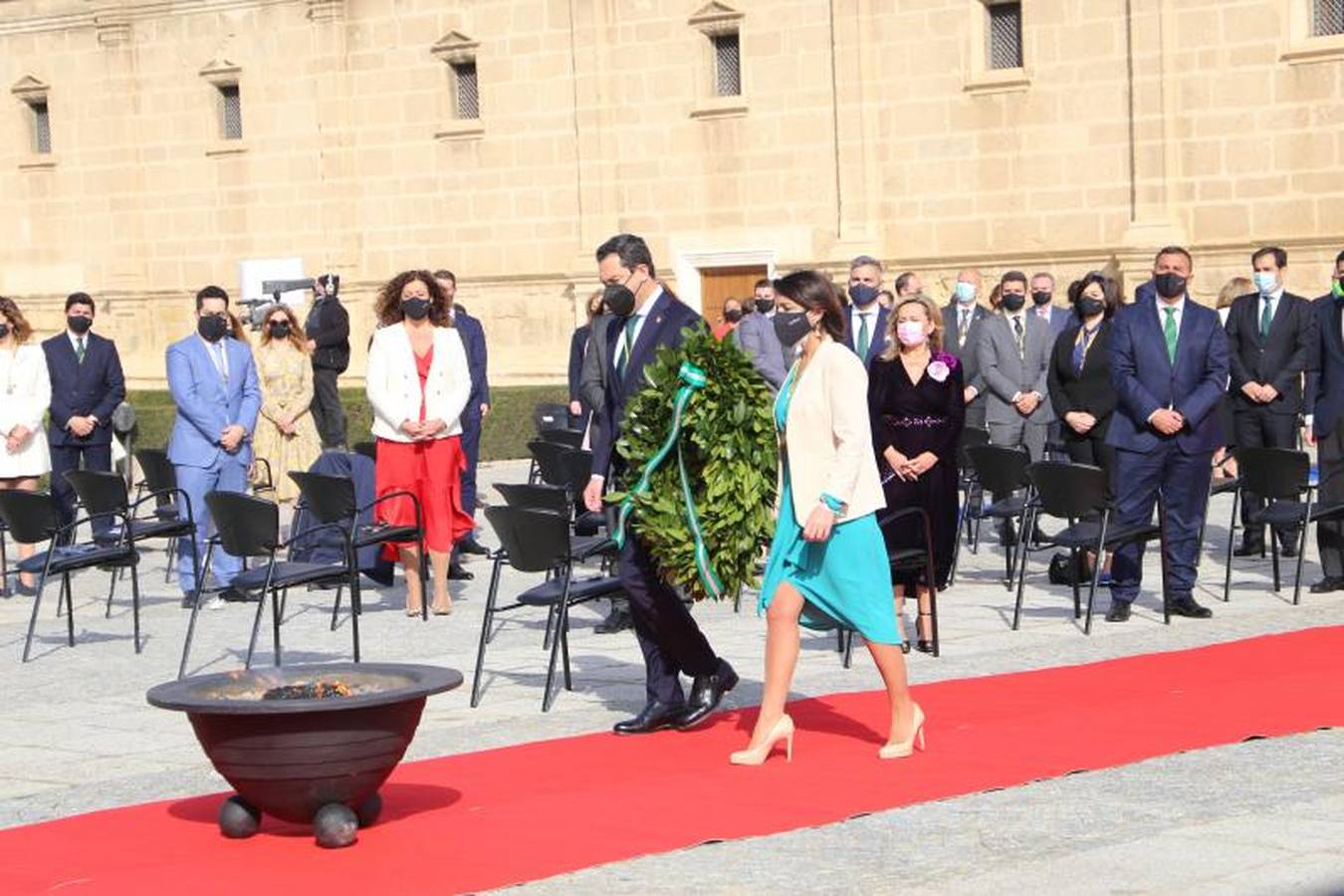 El acto institucional de celebración del 28-F en el Parlamento de Andalucía, en imágenes