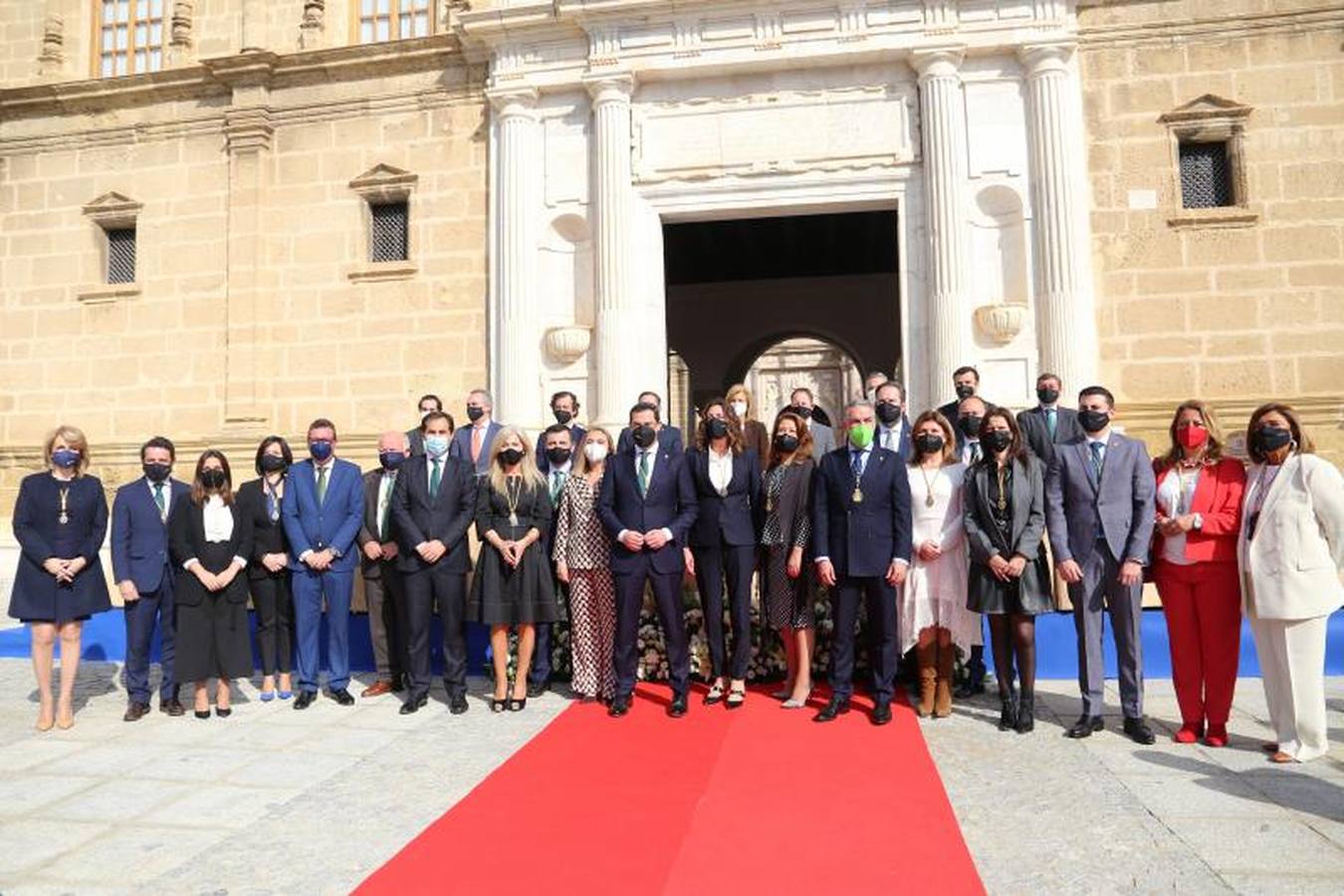 El acto institucional de celebración del 28-F en el Parlamento de Andalucía, en imágenes