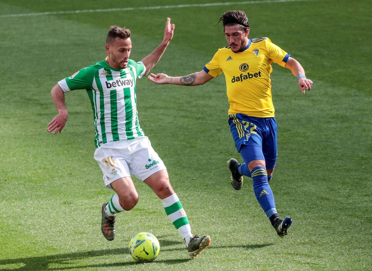 En imágenes, el partido entre el Cádiz y el Betis