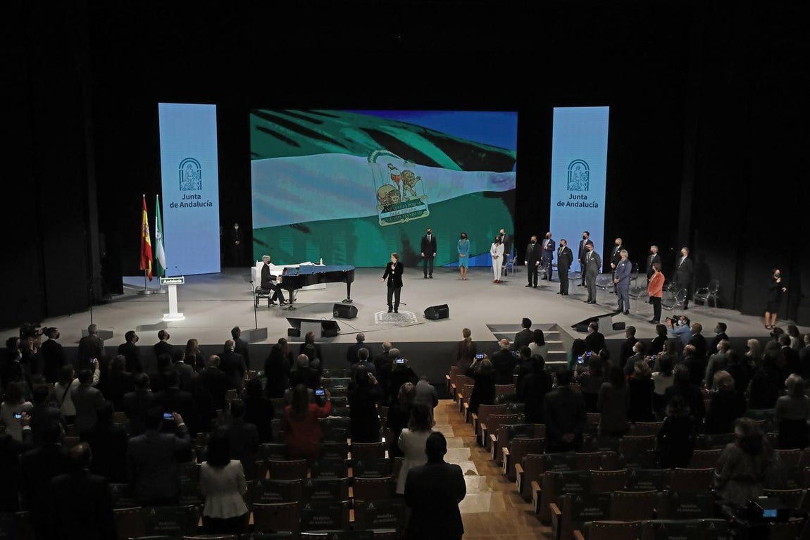 En imágenes, entrega de las Medallas de Andalucía con motivo del 28-F