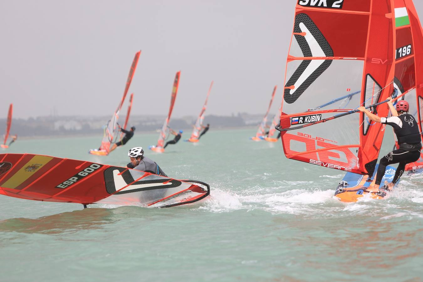 FOTOS: La Semana Olímpica Andaluza de vela, en la Bahía de Cádiz