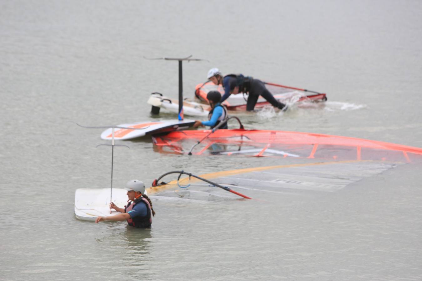 FOTOS: La Semana Olímpica Andaluza de vela, en la Bahía de Cádiz