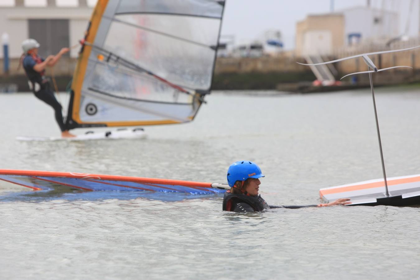 FOTOS: La Semana Olímpica Andaluza de vela, en la Bahía de Cádiz