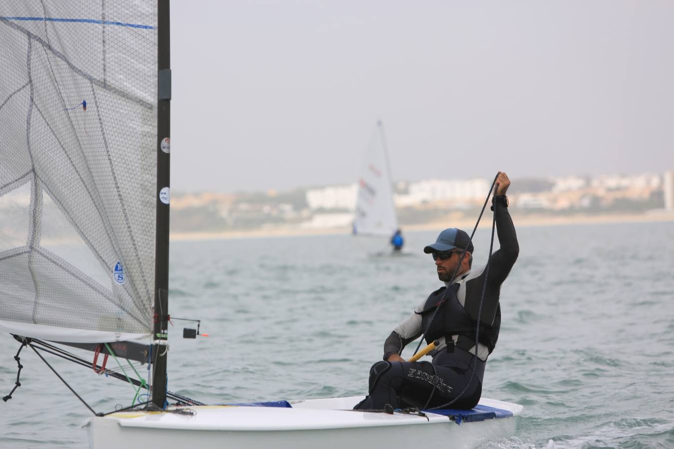 FOTOS: La Semana Olímpica Andaluza de vela, en la Bahía de Cádiz