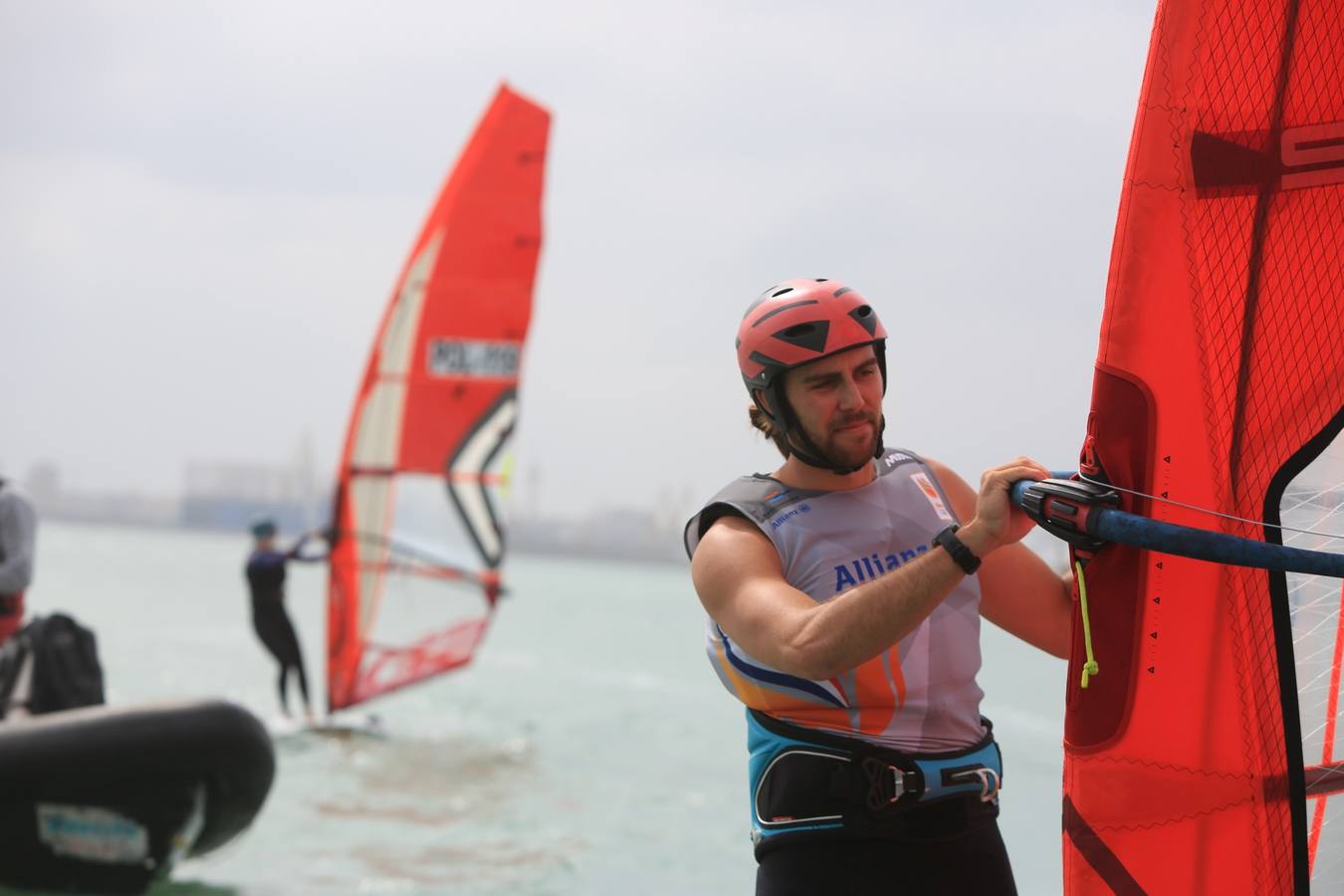 FOTOS: La Semana Olímpica Andaluza de vela, en la Bahía de Cádiz