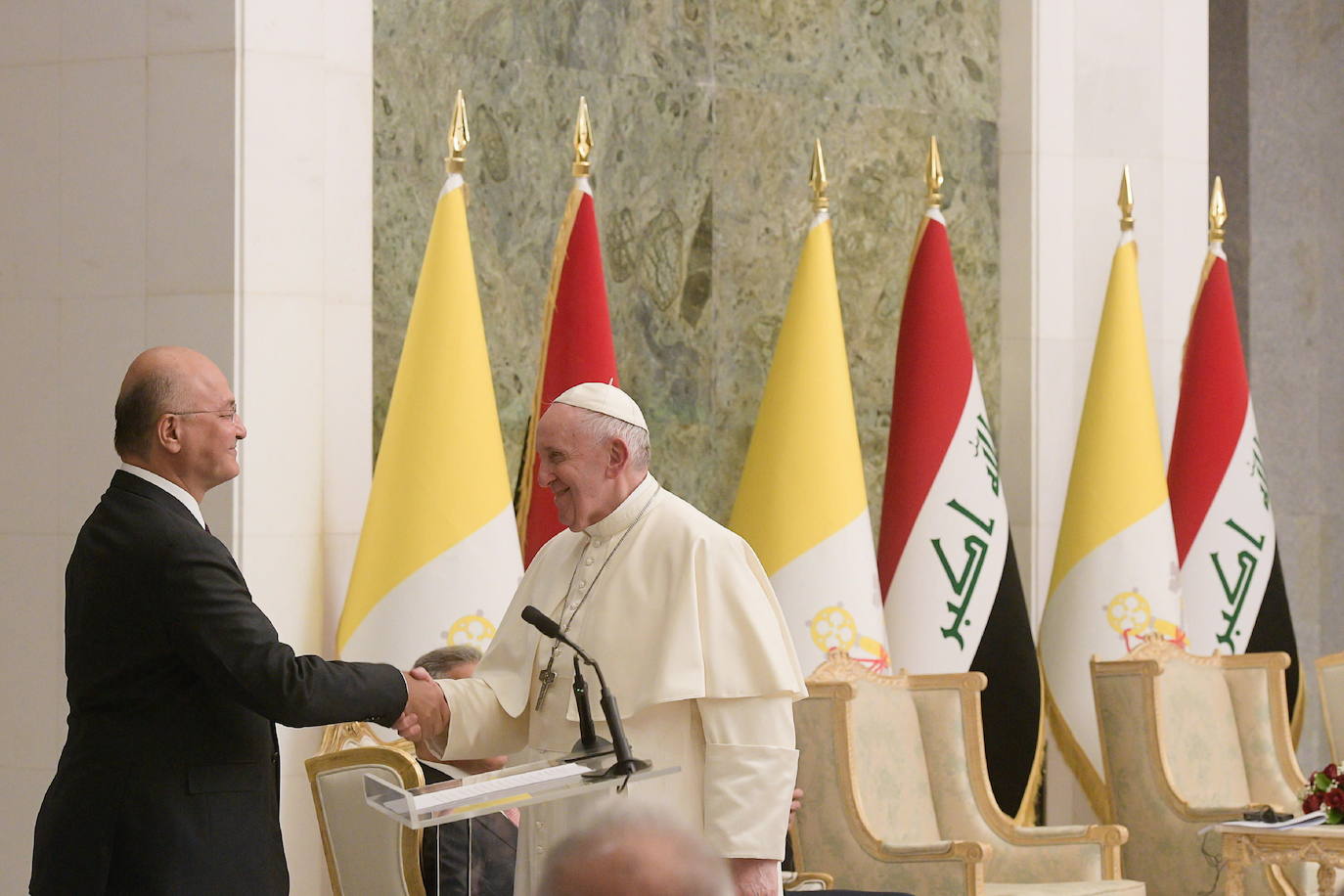 En imágenes: la histórica visita del Papa Francisco a Irak