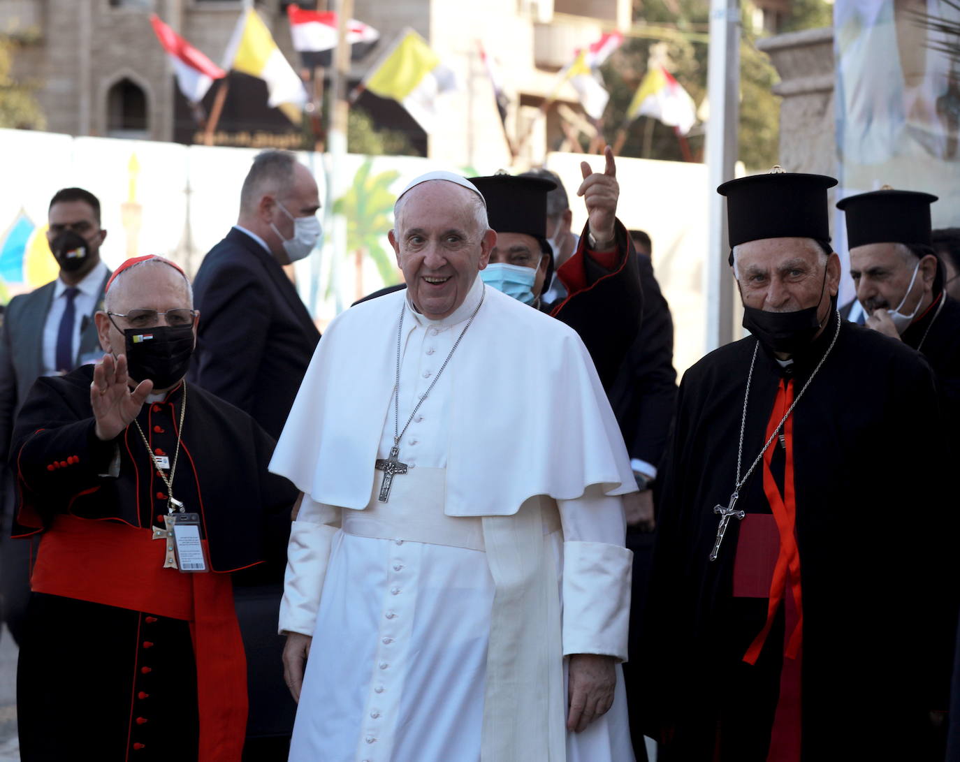 En imágenes: la histórica visita del Papa Francisco a Irak