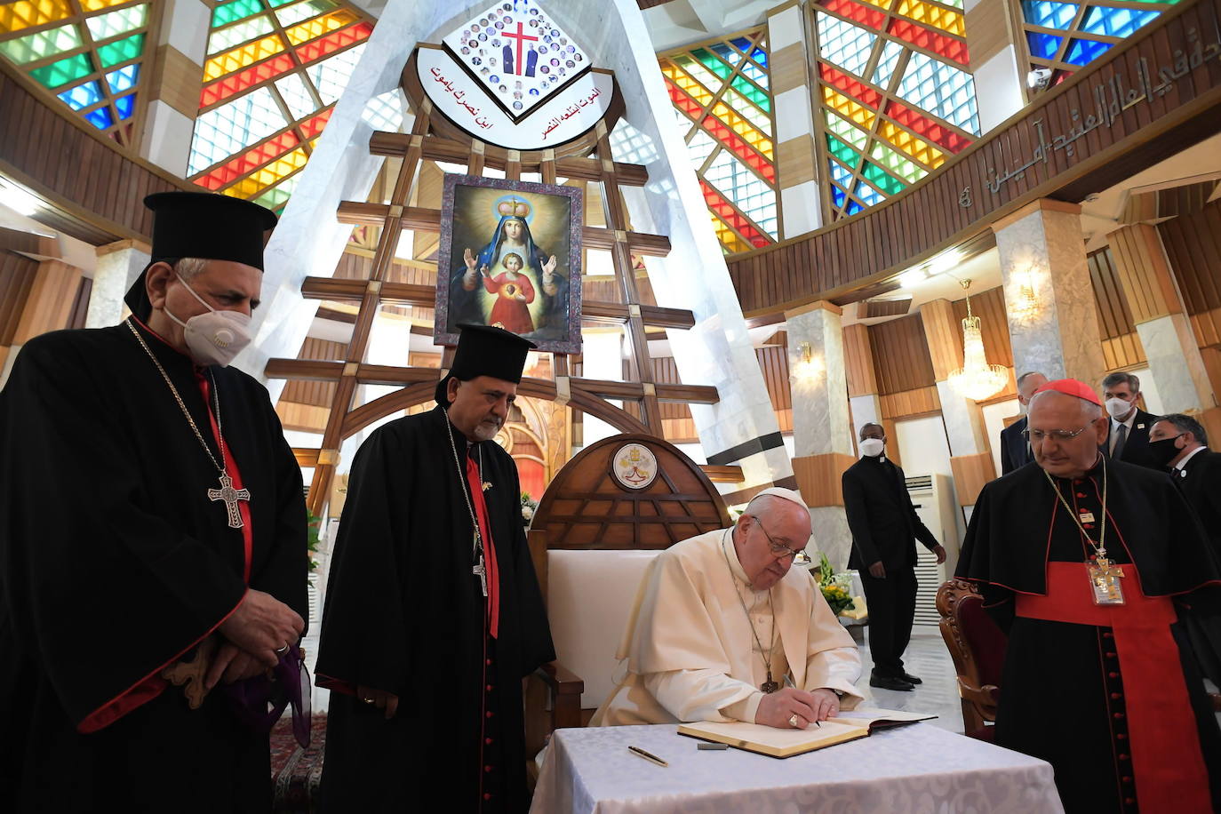 En imágenes: la histórica visita del Papa Francisco a Irak