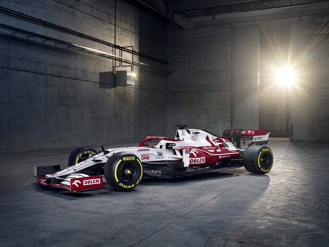 Alfa Romeo Racing ORLEN. Pilotos: Kimi Räikkönen y Antonio Giovinazzi.​