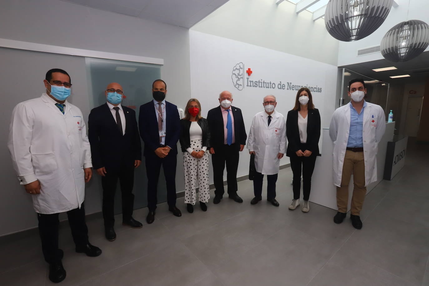 La inauguración del Instituto de Neurociencias de Cruz Roja en Córdoba, en imágenes