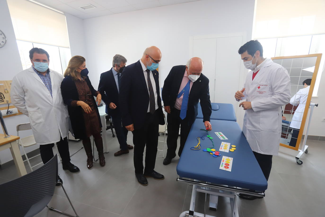 La inauguración del Instituto de Neurociencias de Cruz Roja en Córdoba, en imágenes