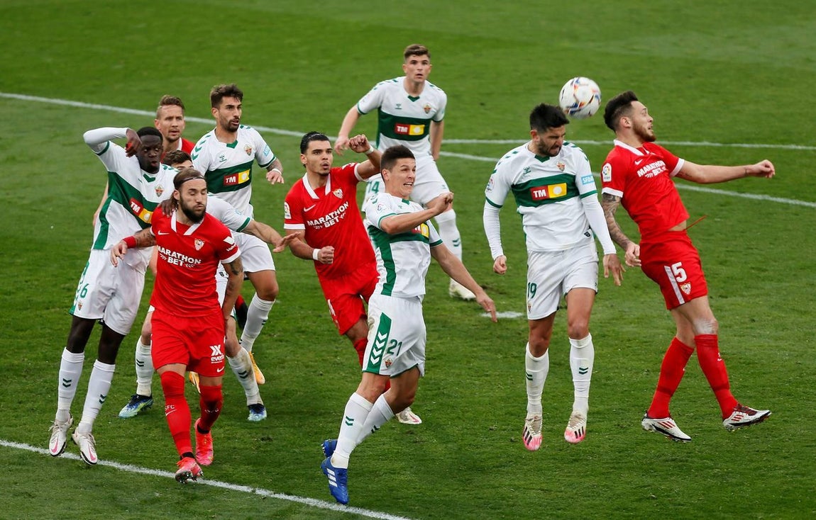 Fotogalería: partido entre el Elche y el Sevilla F.C.