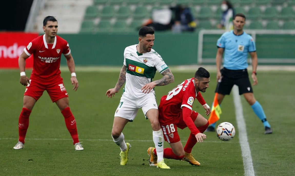 Fotogalería: partido entre el Elche y el Sevilla F.C.