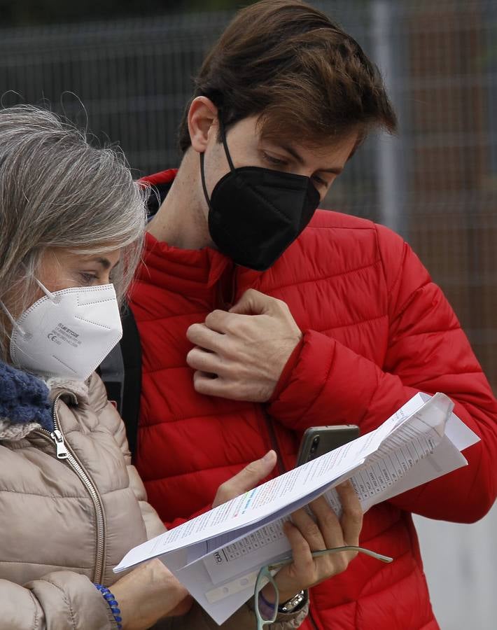 Fotogalería: Opositar a la Junta en plena pandemia covid