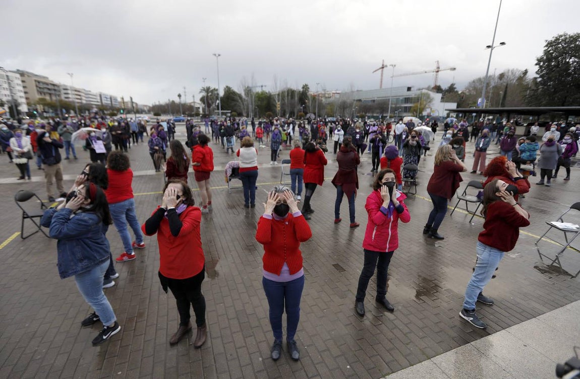 La concentración del 8-M de Córdoba, en imágenes