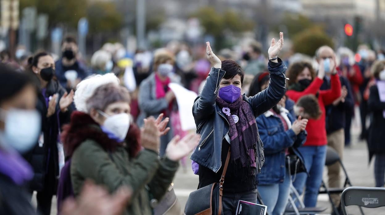 La concentración del 8-M de Córdoba, en imágenes