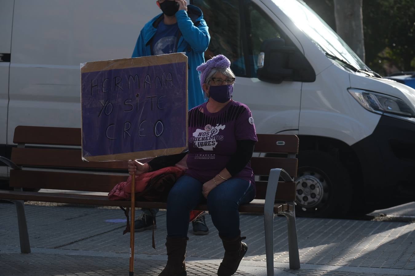 FOTOS: El 8-M, día de la mujer en Cádiz