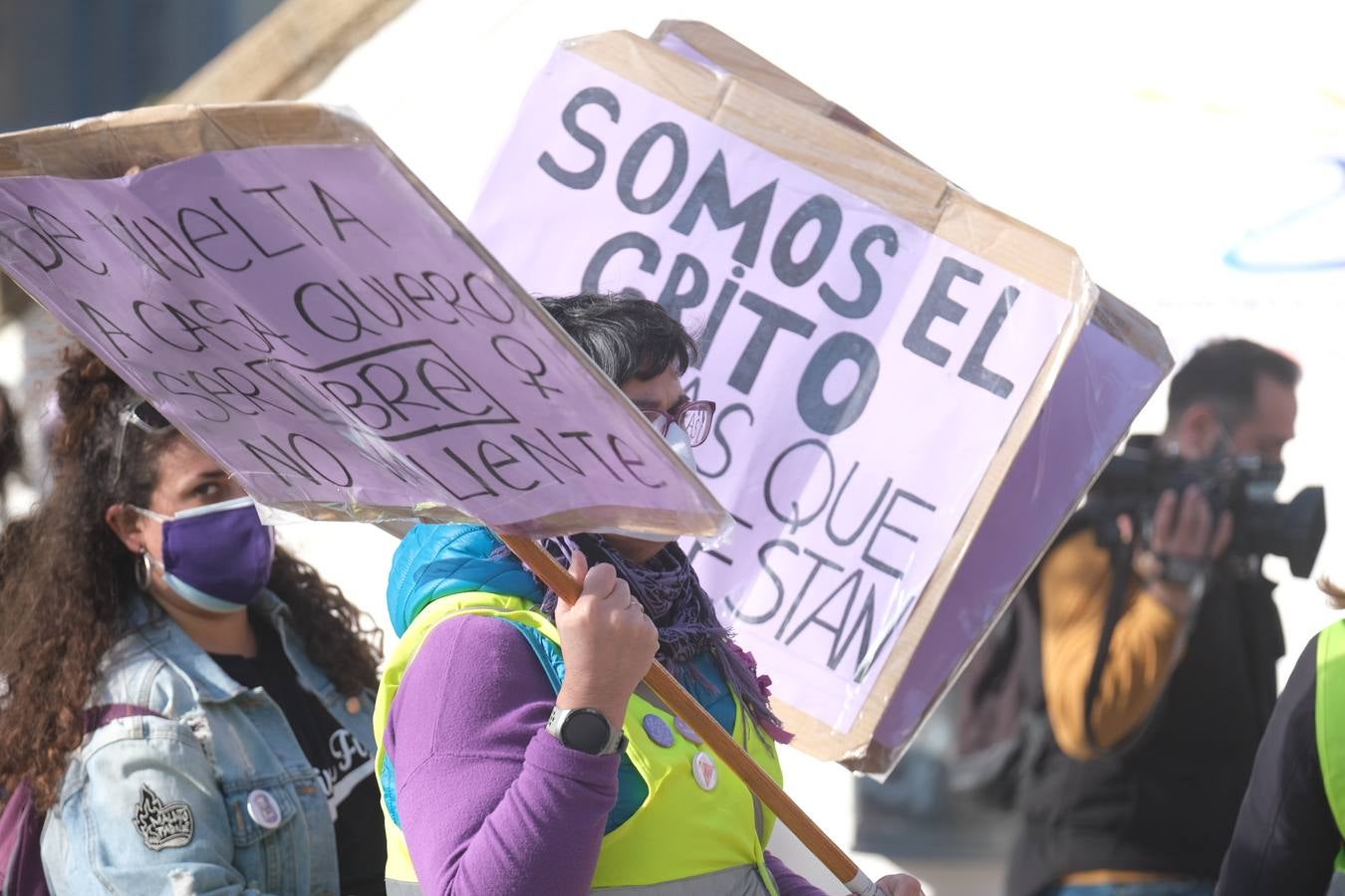 FOTOS: El 8-M, día de la mujer en Cádiz