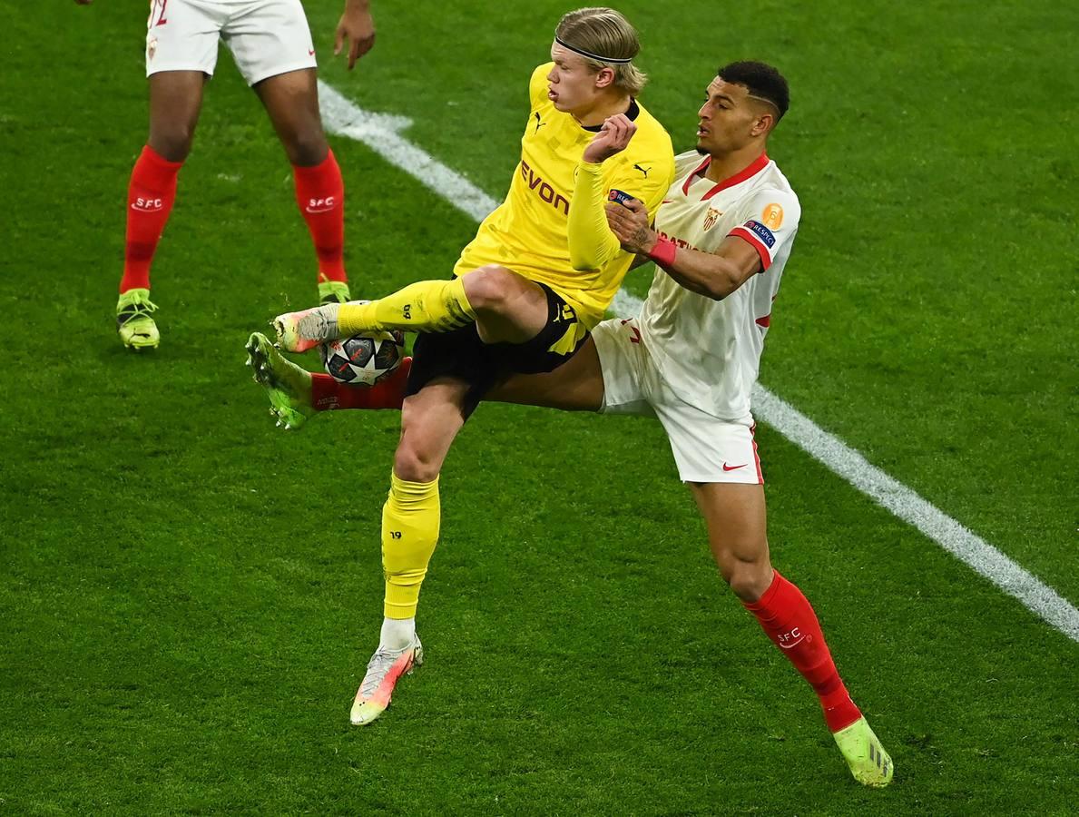 Las mejores imágenes del partido entre el Borussia Dortmund y Sevilla F.C.