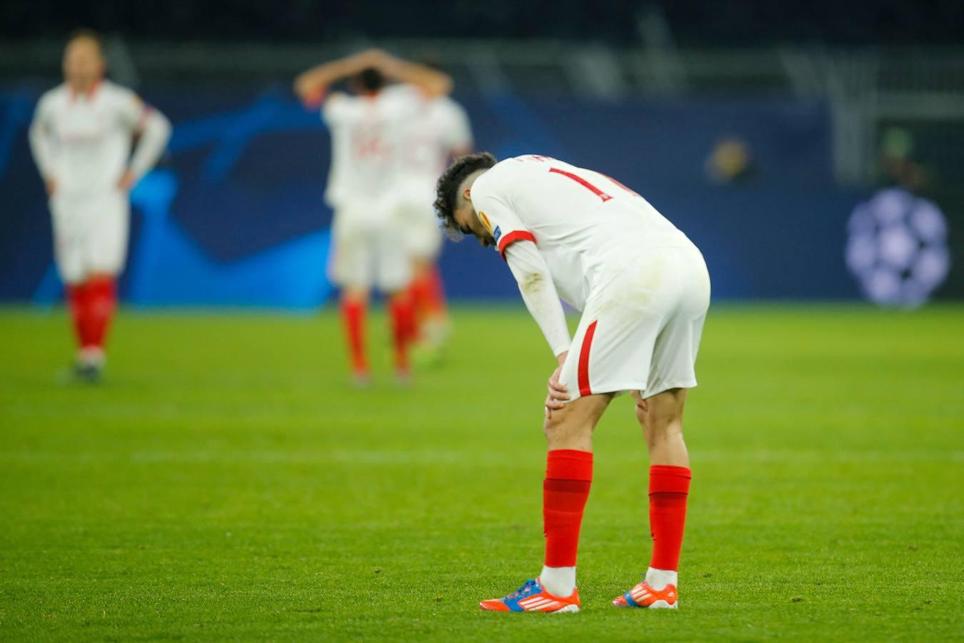 Las mejores imágenes del partido entre el Borussia Dortmund y Sevilla F.C.