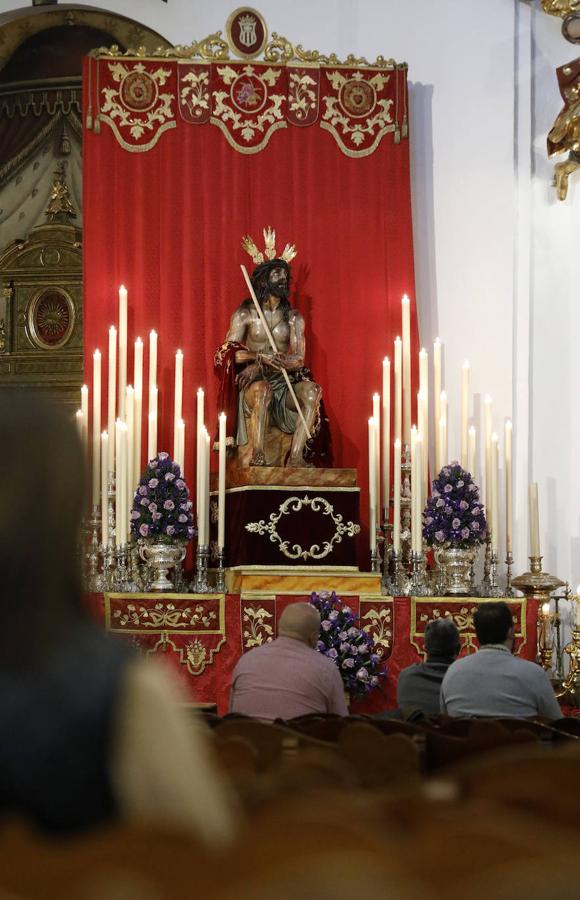 El quinario del Señor de la Coronación de Espinas en la Merced de Córdoba, en imágenes