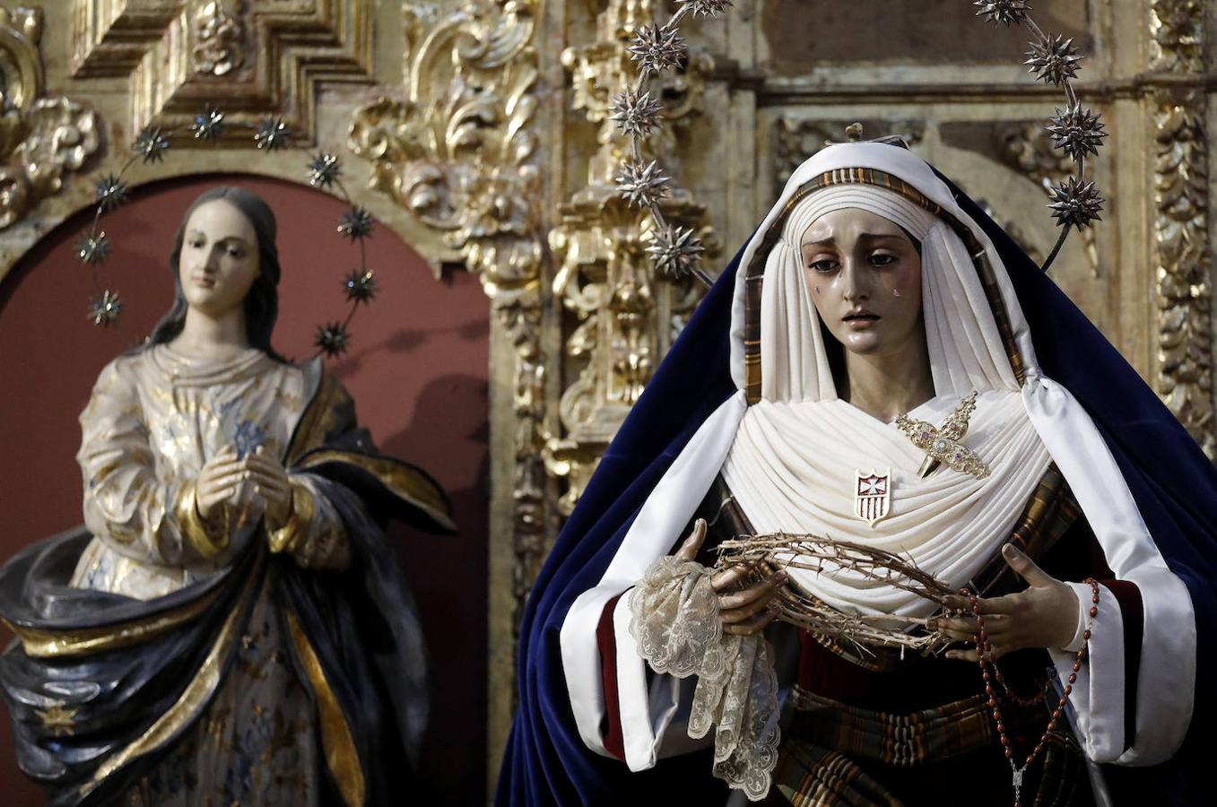 El quinario del Señor de la Coronación de Espinas en la Merced de Córdoba, en imágenes