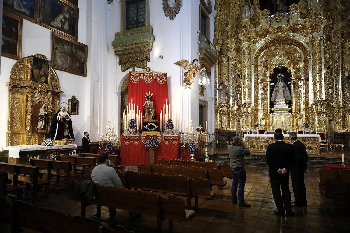 El quinario del Señor de la Coronación de Espinas en la Merced de Córdoba, en imágenes