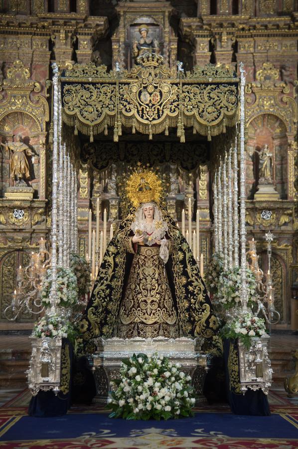 La Virgen de la Estrella preside San Jacinto bajo palio