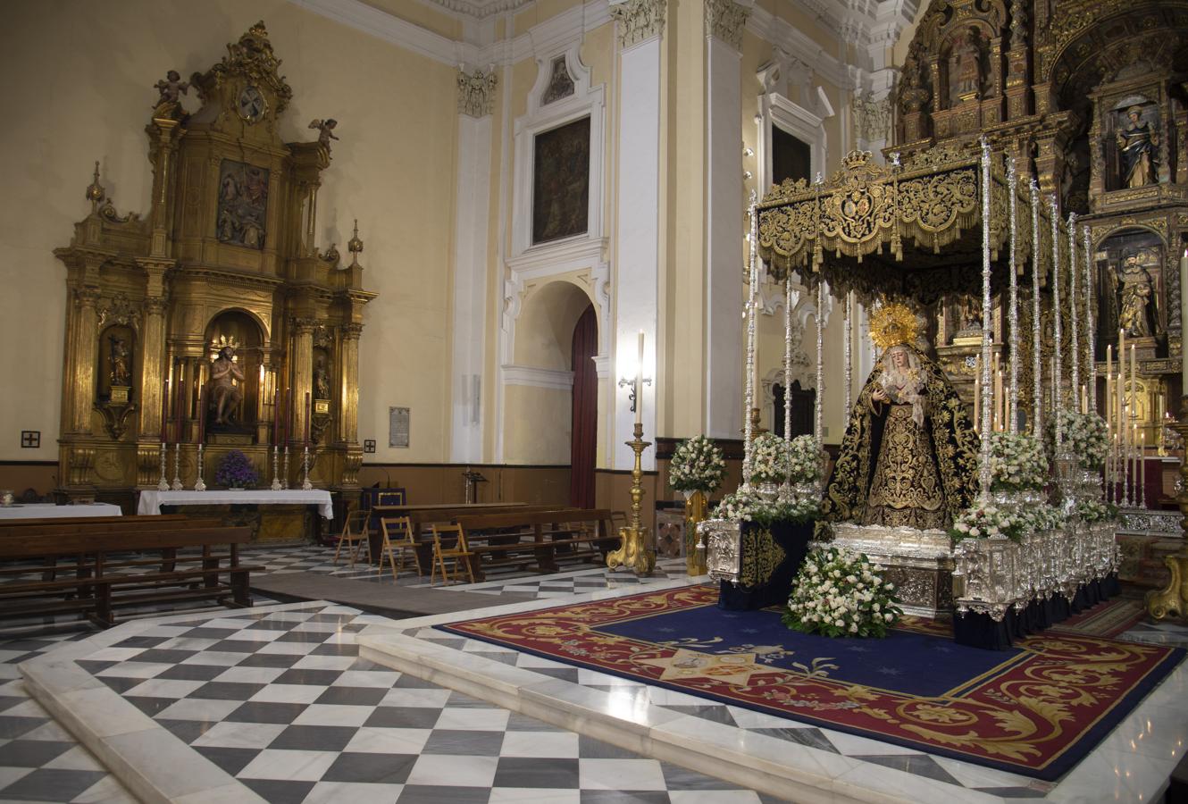 La Virgen de la Estrella preside San Jacinto bajo palio