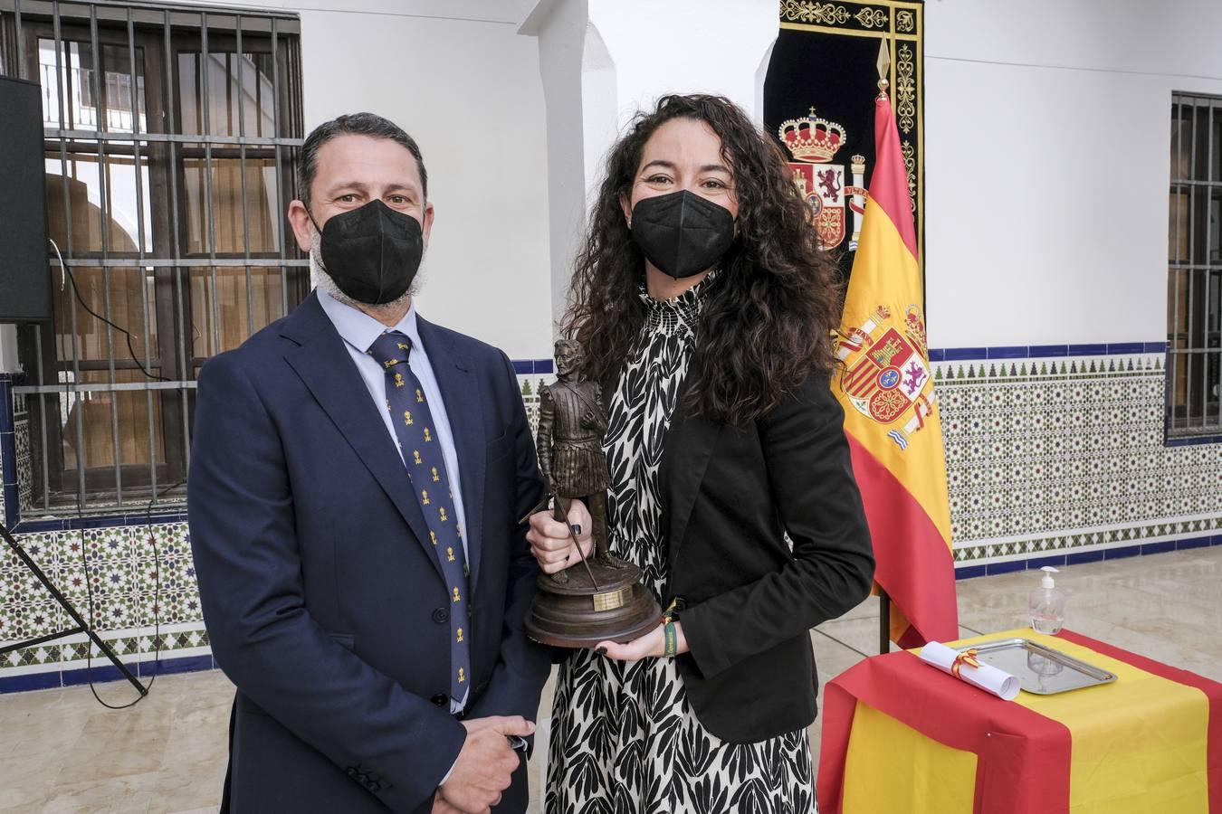 FOTOS: Verónica Sánchez recoge el premio Defensa 2020 de Medios de Comunicación