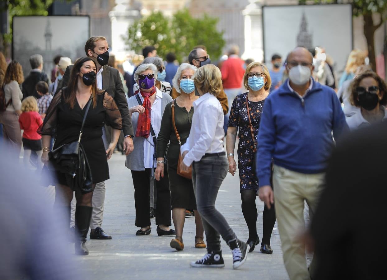 Ambiente en el barrio de Santa Cruz