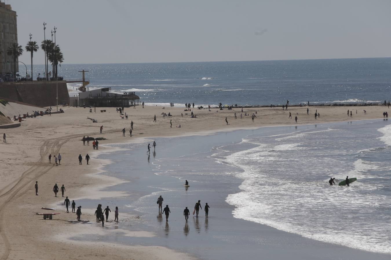 Fotos: ambiente en Cádiz en este primer sábado en el que la provincia está en nivel 2