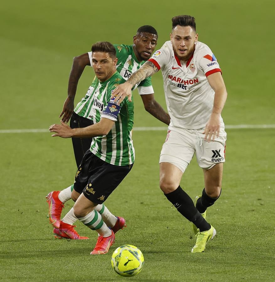 Partido de LaLiga entre el Sevilla y el Betis en el Sánchez-Pizjuán