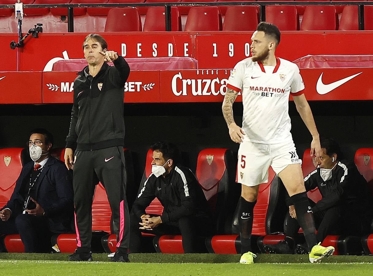 Partido de LaLiga entre el Sevilla y el Betis en el Sánchez-Pizjuán