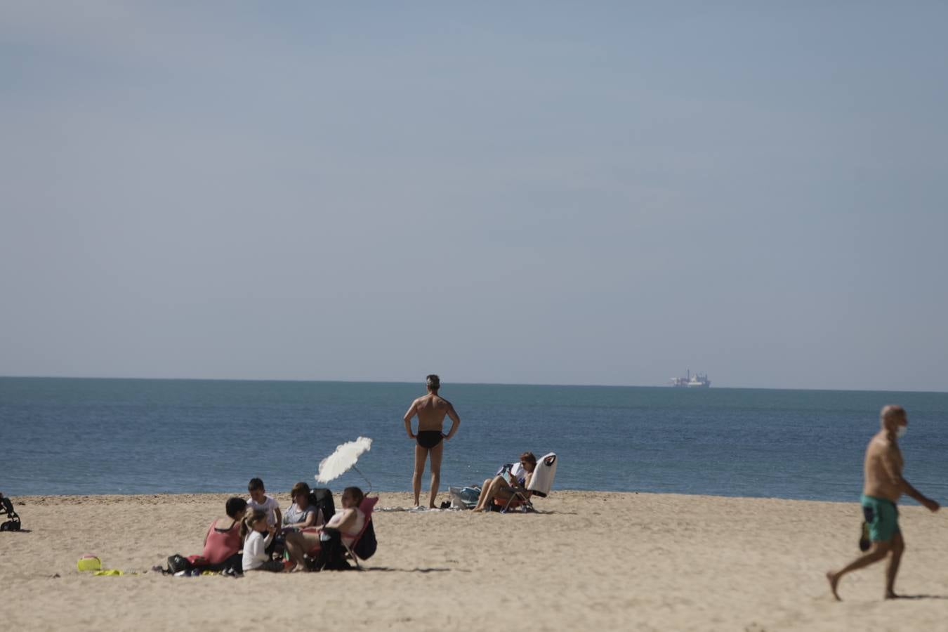 Fotos: ambiente en Cádiz en este primer sábado en el que la provincia está en nivel 2