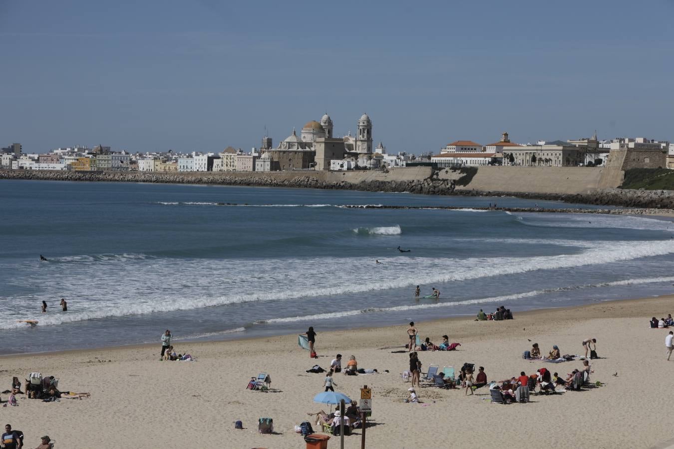 Fotos: ambiente en Cádiz en este primer sábado en el que la provincia está en nivel 2