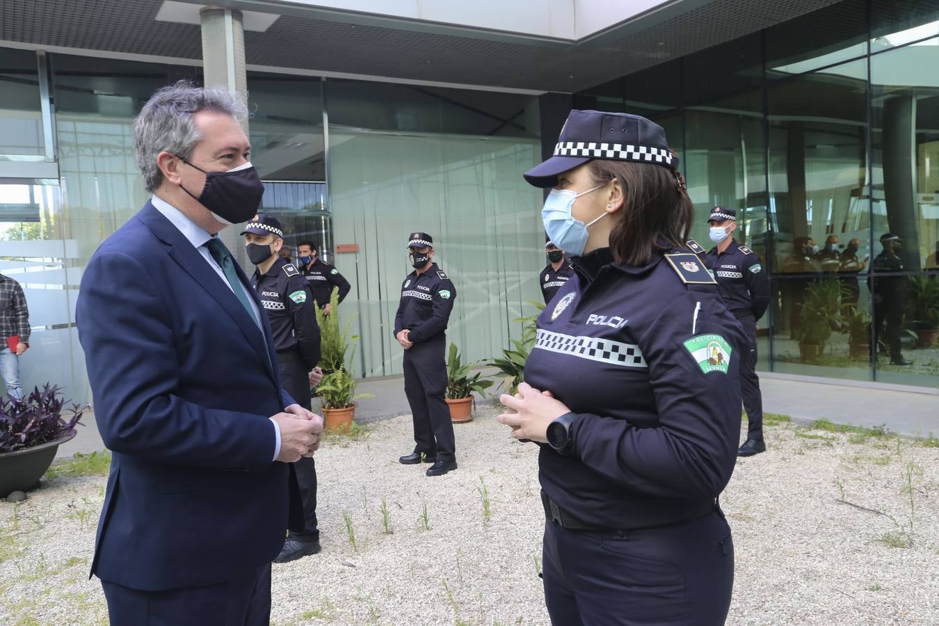 Toma de posesión de los nuevos agentes de Policía Local de Sevilla