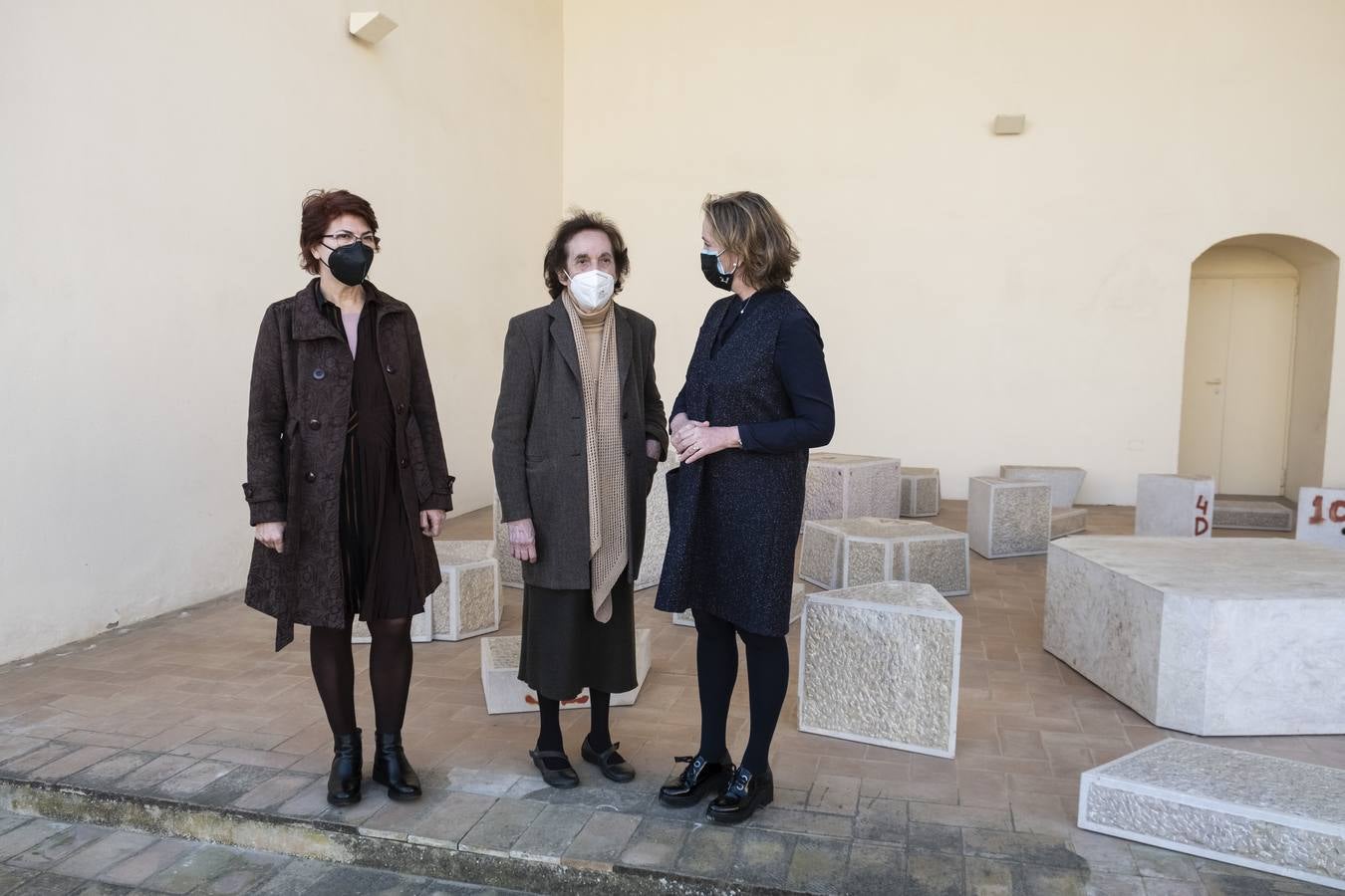 Inauguración de las exposiciones de Teresa Duclós y Salomé del Campo