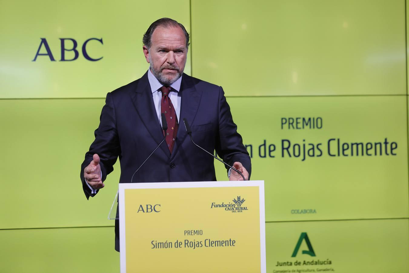 José Luis García-Palacios en el momento de su intervención