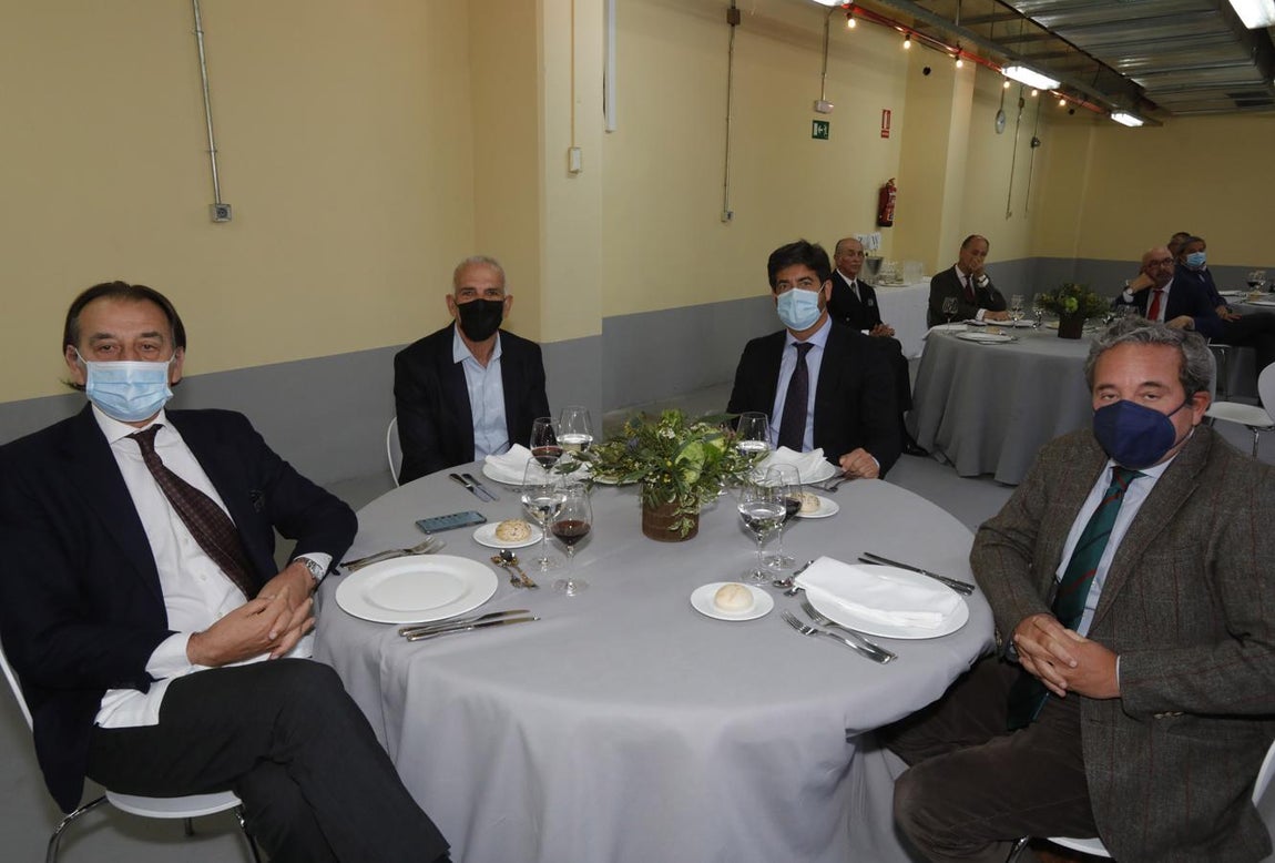 Manuel Ruiz, Miguel Aponte, Gabriel Ramos y José Antonio García de Tejada