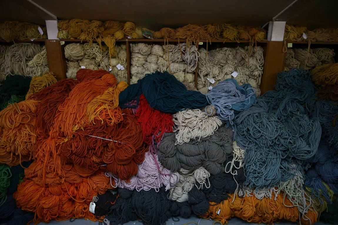 Tres siglos de historia de la Real Fábrica de Tapices, en imágenes