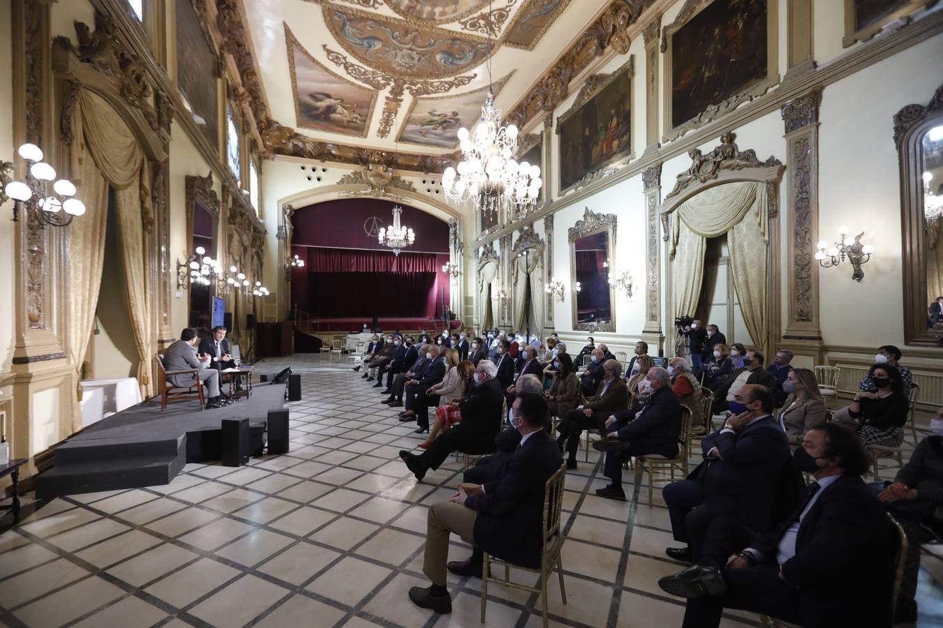 El director de ABC, Julián Quirós, clausura los actos del 20 aniversario de ABC Córdoba