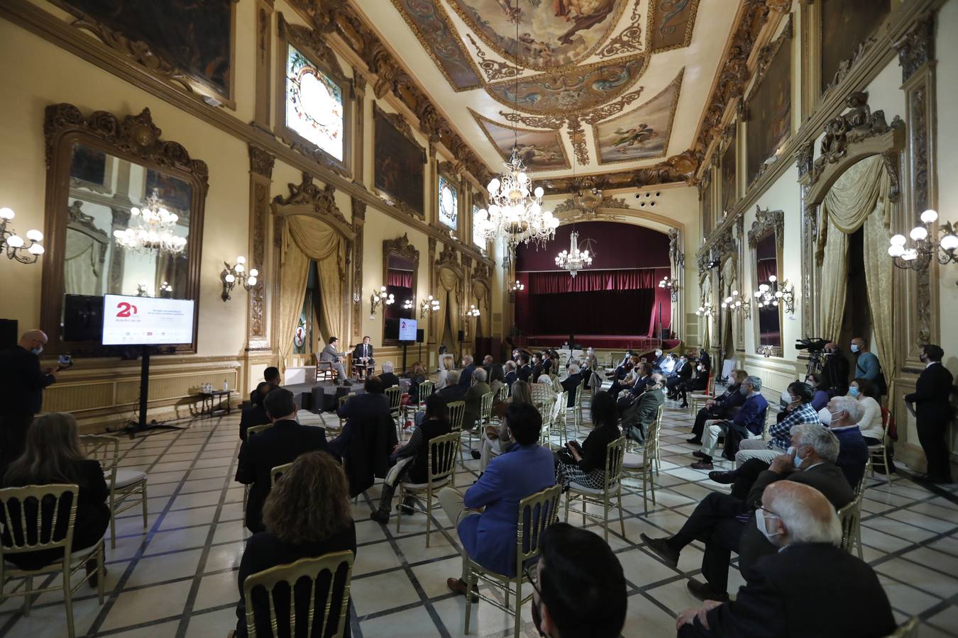 El director de ABC, Julián Quirós, clausura los actos del 20 aniversario de ABC Córdoba