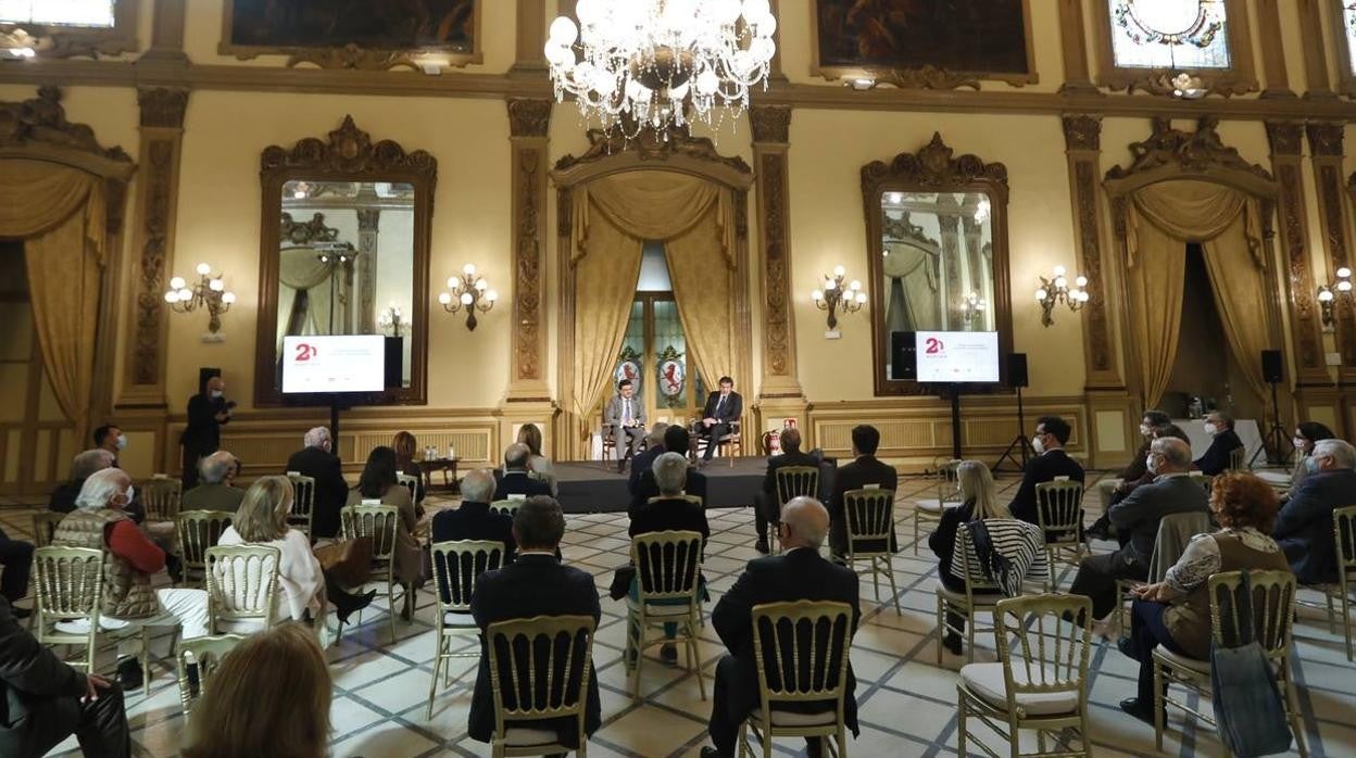 El director de ABC, Julián Quirós, clausura los actos del 20 aniversario de ABC Córdoba